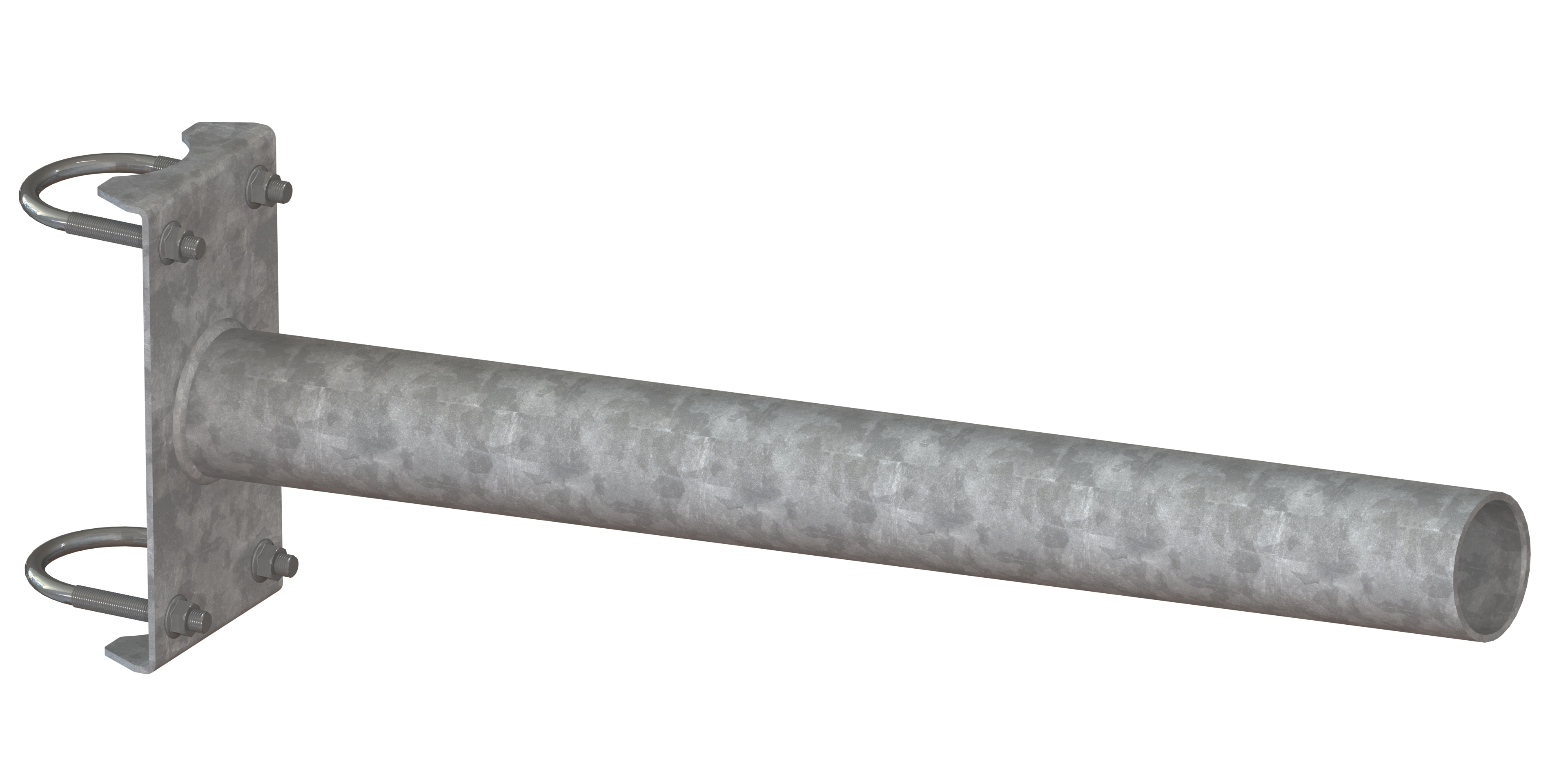 UDT výložník na průměr 60mm včetně závitových třmenů